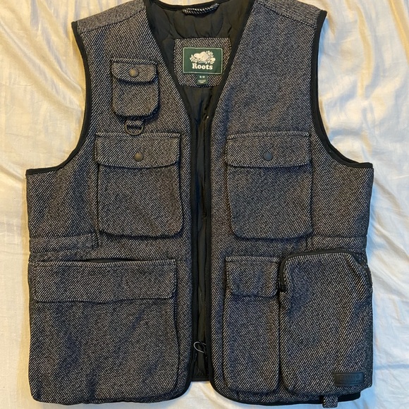 ROOTS tactical vest (salt and pepper). - Picture 1 of 9